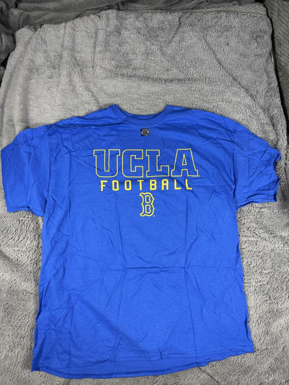 UCLA Bruins Shirt Mens 2XL Blue NCAA Football New Agenda Cotton Graphic Tee